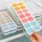 SILICONE ICE CUBE TRAY WITH LID