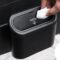 Car Mini Dustbin With Lid, Garbage Organizer