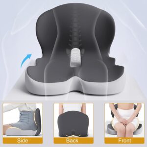 Memory Foam Seat Pad Orthopedic Seat Cushion