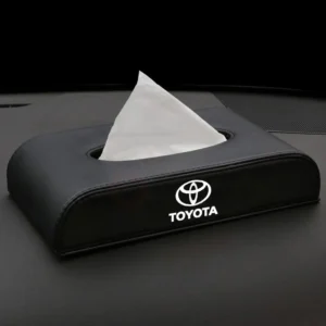 PU Leather Premium Tissue Box Case - (Made In China)