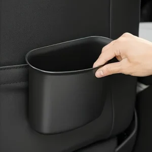 2-in-1 Car Trash Bin & Umbrella Holder | Large Capacity Storage Features