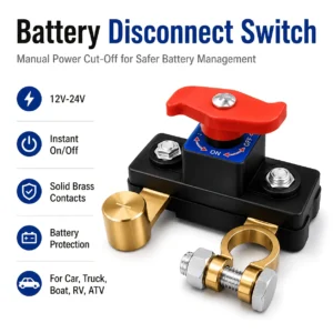 Universal Car Battery Disconnect Switch | Benefits for Battery Protection & Security