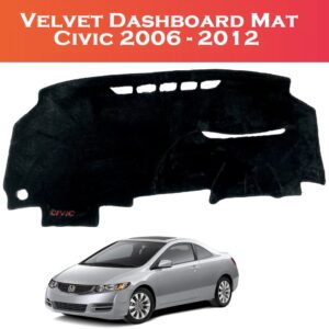 Velvet Dashboard Carpet For Honda Civic 2006 – 2012